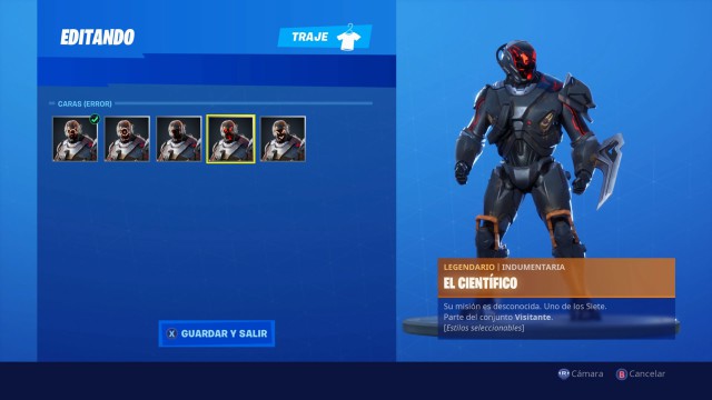 fortnite battle royale temporada 10 temporada x desafios ascenso meteorico skin el cientifico