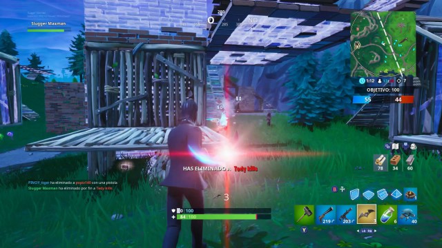 fortnite battle royale temporada 10 temporada x desafios bienvenidos a gotham city desafio activa una batseñal usa una pistola gancho de batman e inflige daño con un batarang explosivo en una misma partida