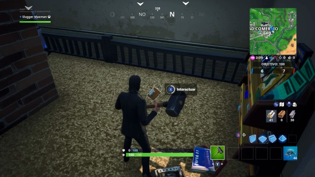 fortnite battle royale temporada x temporada 10 desafios sin tiempo desafio el visitante grabaciones ubicacion localizacion donde estan ciudad comercio