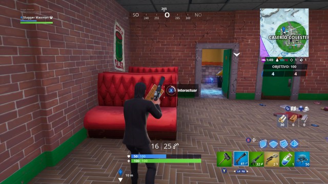 fortnite battle royale temporada x temporada 10 desafios sin tiempo desafio el visitante grabaciones ubicacion localizacion donde estan caserio colesterol