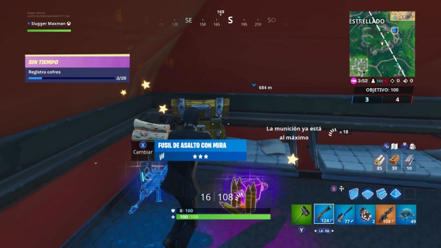 fortnite battle royale temporada x temporada 10 desafios sin tiempo desafio registra cofres