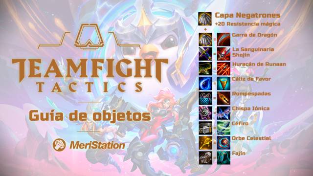 Object guide TFT Teamfight Tactics League of legends Master Tactics