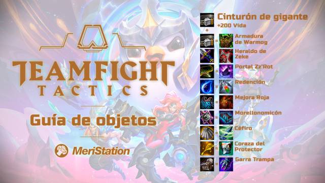 Object guide TFT Teamfight Tactics League of legends Master Tactics