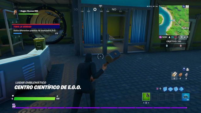 fortnite capitulo 2 temporada 1 desafios toda la verdad desafio visita diferentes puestos de avanzada ego