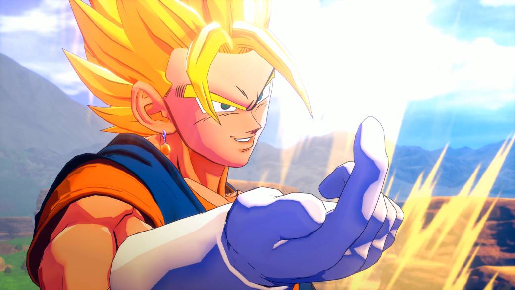 Dragon Ball Z Kakarot Goku y Vegeta se fusionan en el