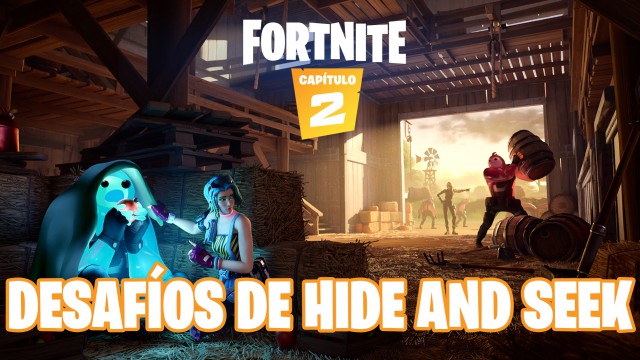 Fortnite Guía De Desafíos De Hide And Seekel Escondite