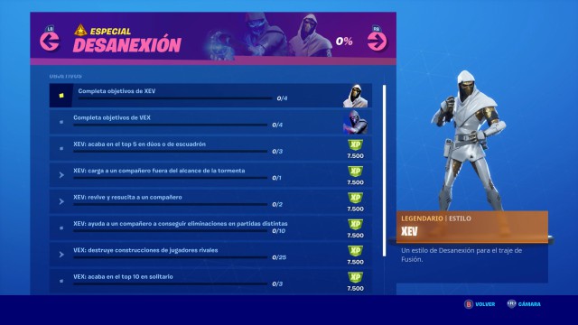 fortnite capitulo 2 temporada 1 desafios desanexion