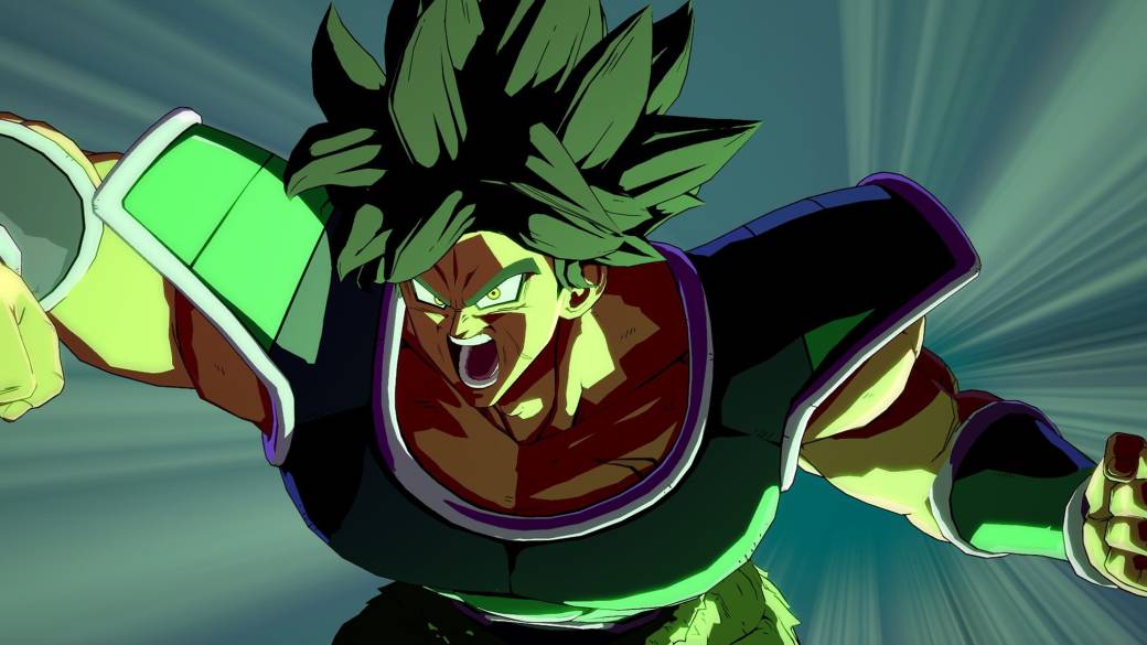 Dragon Ball FighterZ Broly, de Dragon Ball Super, ya