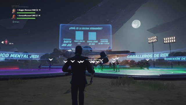 fortnite evento star wars el ascenso de skywalker