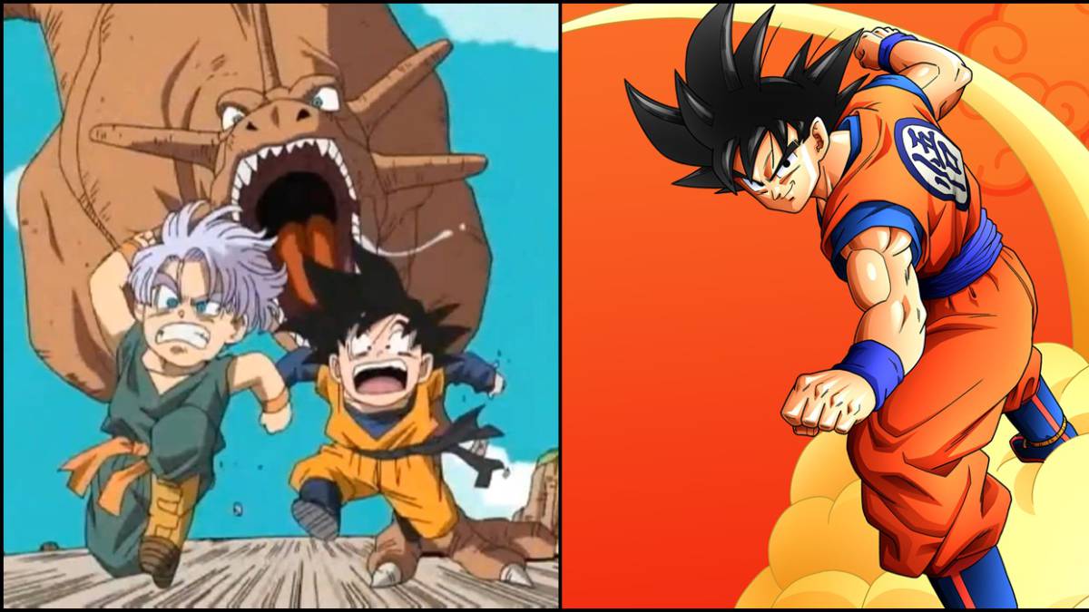 Dragon Ball Z Kakarot Goku Caza A Un Dinosaurio En Su Nuevo V deo 