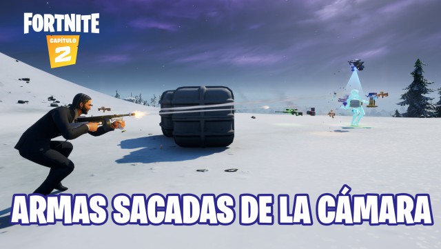 fortnite capitulo 2 temporada 1 desafios festival de invierno 2019 desafio fase 2 de 2 eliminaciones con un arma sacada de la camara