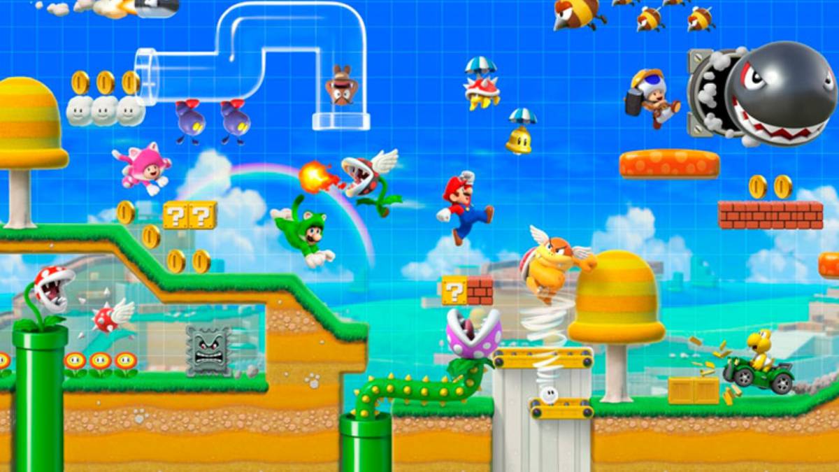 Super Mario Maker 2 actualización