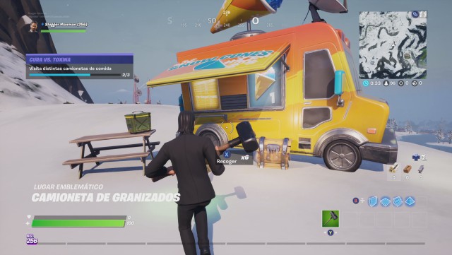 fortnite capitulo 2 temporada 1 desafios cura vs toxina desafio visita distintas camionetas de comida