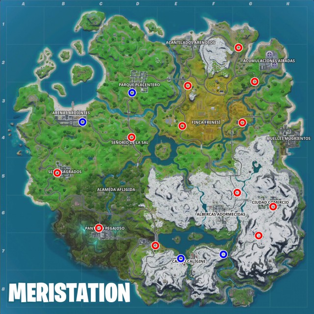 fortnite capitulo 2 temporada 1 desafios cura vs toxina desafio visita distintas paradas de autobus en una misma partida mapa
