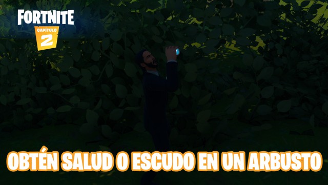 fortnite capitulo 2 temporada 1 desafios bola 8 vs bola blanca desafio obten salud o escudo en un arbusto