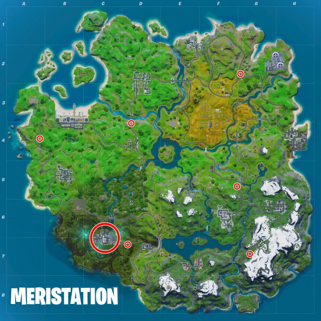 fortnite capitulo 2 temporada 1 desafios blandito vs viscoso desafio destruye barriles de sorbete camiones de sorbete o depositos de sorbete mapa
