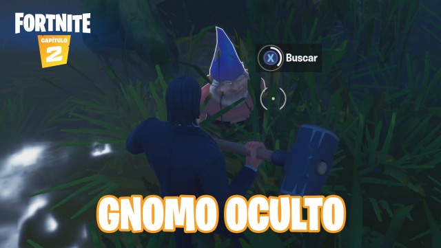 fortnite capitulo 2 temporada 1 desafios blandito vs viscoso desafio encuentra los gnomos ocultos entre aserradero atolladero una choza de madera y un arbol con forma de cubo
