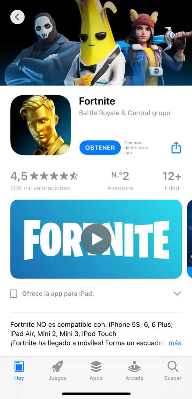 Cómo descargar gratis Fortnite en smartphones Android e iOS (2020) AS