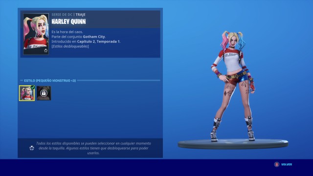 fortnite capitulo 2 skin harley quinn dc comics aves de presa birds of prey