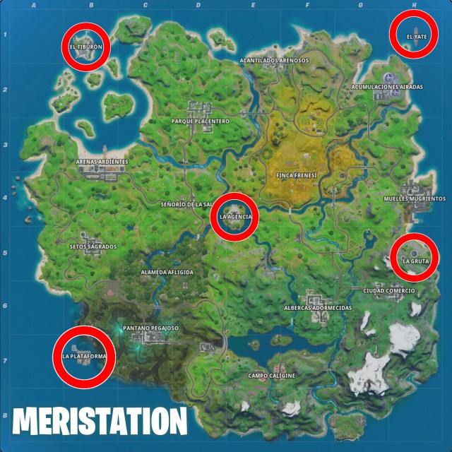 fortnite capitulo 2 temporada 2 desafios informe de brutus desafio inflige daño a secuaces mapa