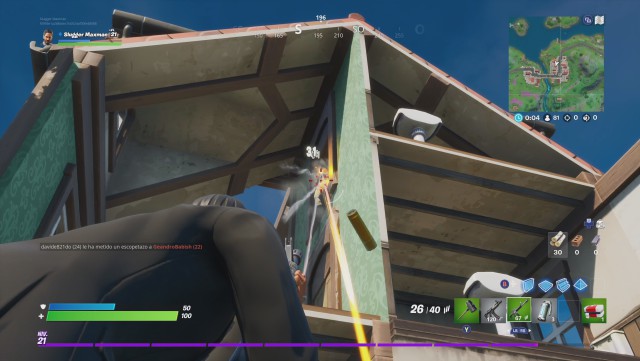 fortnite capitulo 2 temporada 2 desafios informe de brutus desafio inflige daño a jugadores desde abajo