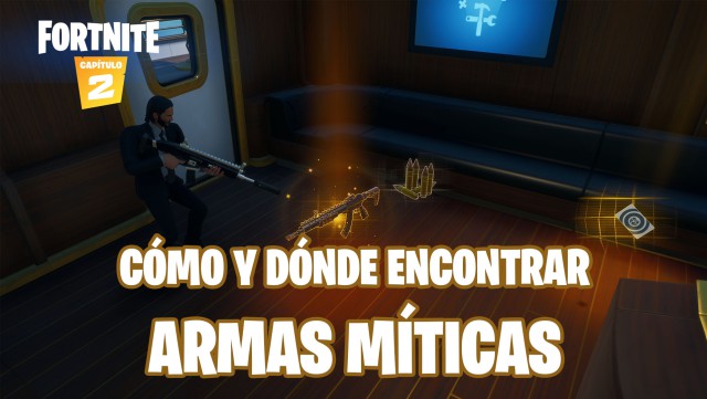 fortnite capitulo 2 temporada 2 armas miticas donde encontrarlas localizacion