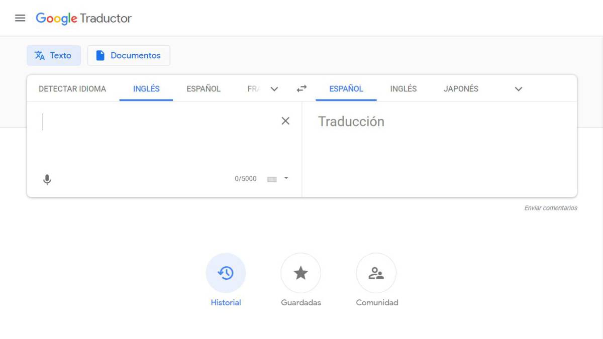 Google Translate te ayudará a encontrar traducciones usadas en el pasado -  