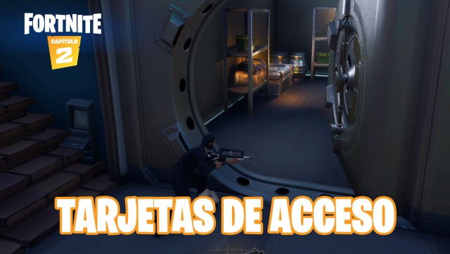 fortnite capitulo 2 temporada 2 tarjeta acceso donde encontrarla