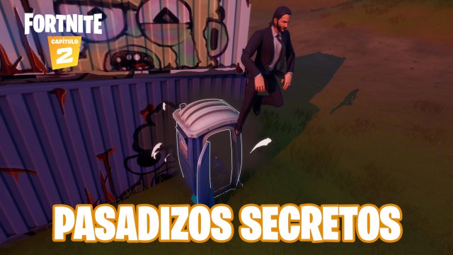 fortnite capitulo 2 temporada 2 desafios informe de brutus desafio pasadizos secretos donde estan que son