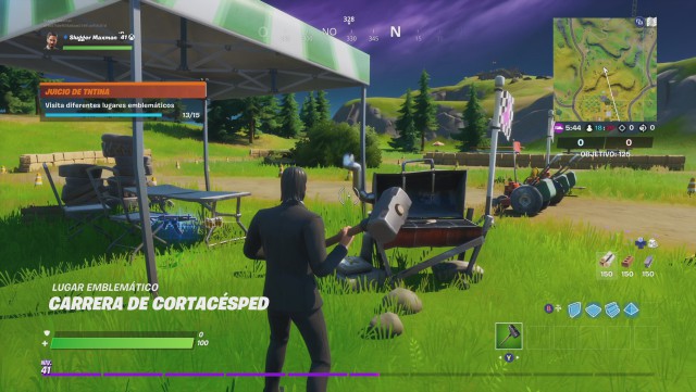 fortnite capitulo 2 temporada 2 desafios juicio de tntina desafio visita diferentes lugares emblematicos