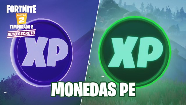 fortnite capitulo 2 temporada 2 monedas pe xp ubicacion localizacion donde estan