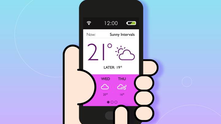 Aplicaciones del tiempo para Android e iOS para ver cuándo bajarán las temperaturas