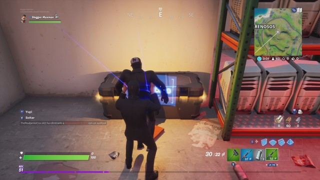 fortnite capitulo 2 temporada 2 desafios juicio de tntina desafio escanea a un secuaz en partidas distintas