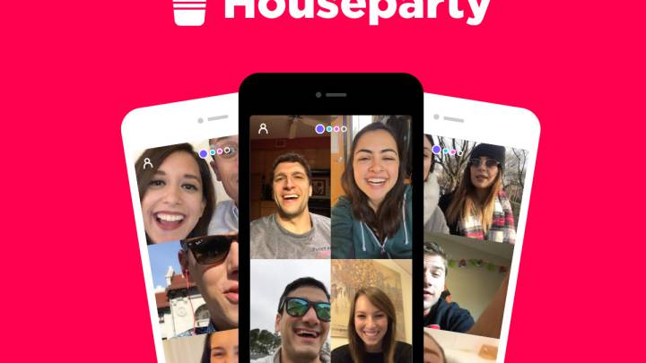 Aplicaciones para hacer videollamadas: House party, Facetime, Hangouts
