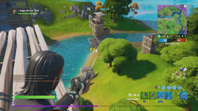 fortnite capitulo 2 temporada 2 desafios juegos de espia desafio inflige daño a jugadores en partidas de operacion