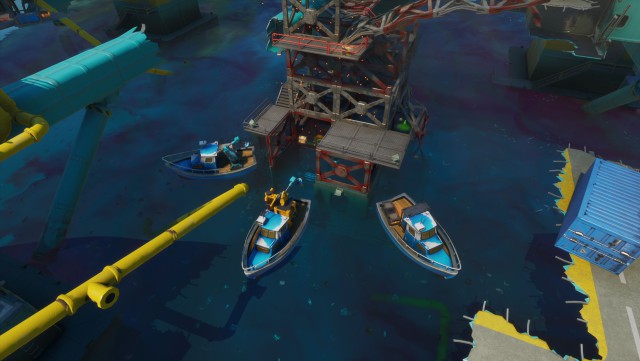 fortnite capitulo 2 temporada 2 la plataforma destruida petroleo accidente