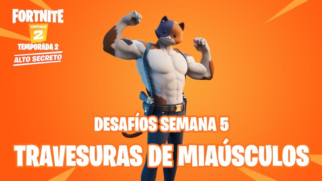 fortnite capitulo 2 temporada 2 desafios travesuras de miausculos