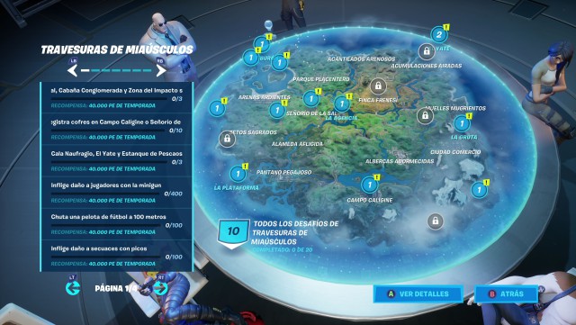 fortnite capitulo 2 temporada 2 desafios travesuras de miausculos
