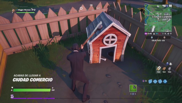 fortnite capitulo 2 temporada 2 desafios travesuras de miausculos desafio destruye casetas de perro