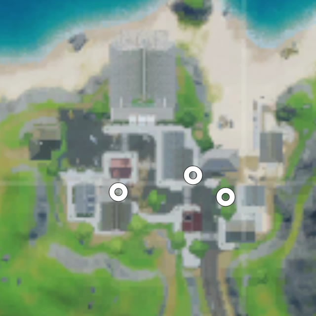 fortnite capitulo 2 temporada 2 desafios de deadpool semana 6 desafio desfigura carteles de espectro o sombra mapa