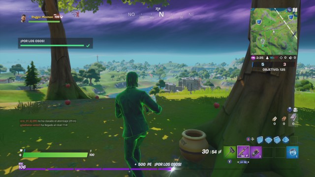 fortnite capitulo 2 temporada 2 desafio secreto osos miel