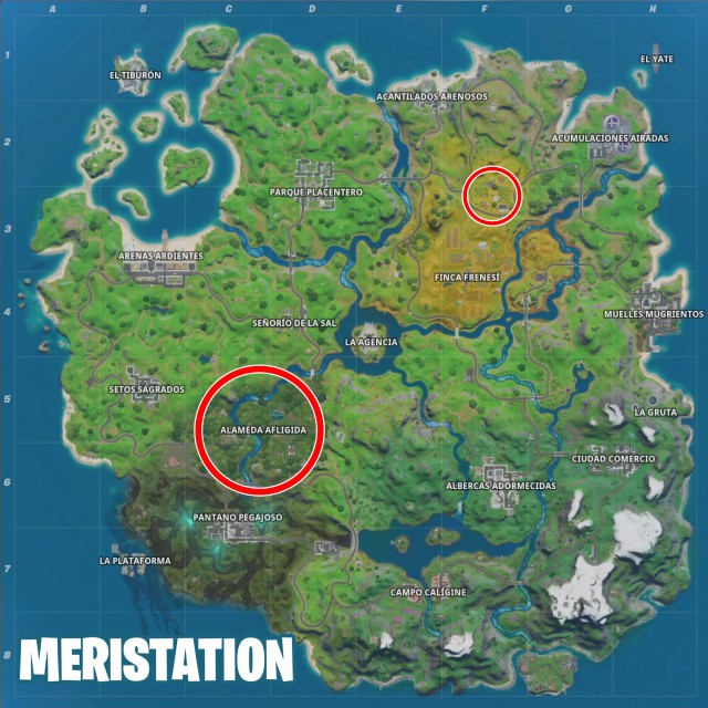 fortnite capitulo 2 temporada 2 desafios aventura de skye desafio consume objetos que hay que buscar en alameda afligida o el huerto mapa
