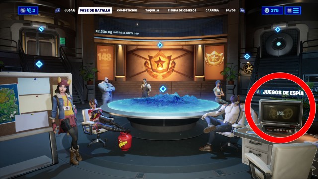 fortnite capitulo 2 temporada 2 juegos de espia todas las tecnologias