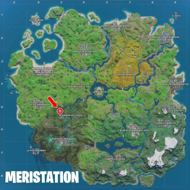 fortnite capitulo 2 temporada 2 desafio secreto liberacion osos mapa