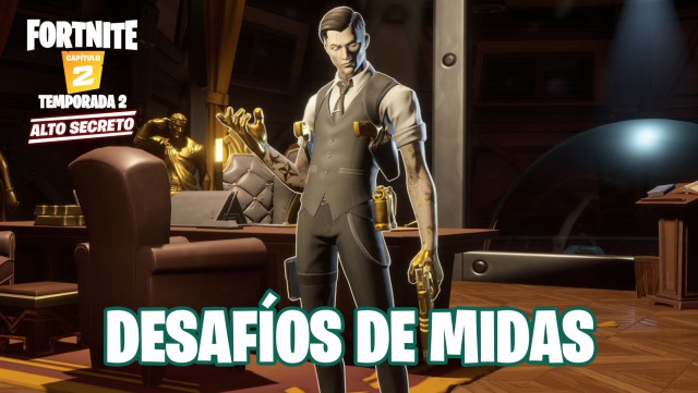 fortnite capitulo 2 temporada 2 desafios de midas