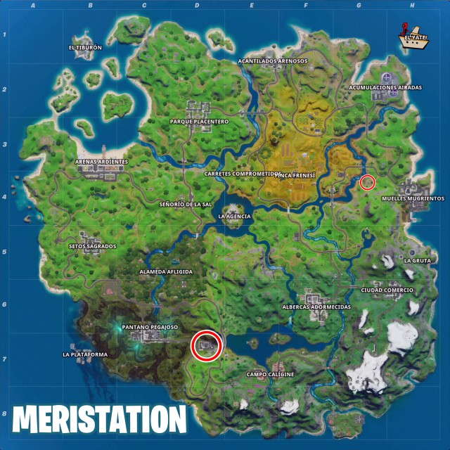 fortnite capitulo 2 temporada 2 desafios dominacion de la ubicacion desafio recolecta metal en hidro 16 o automoviles apelmazados