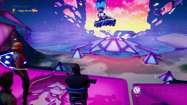 fortnite capitulo 2 temporada 2 evento concierto diplo major lazer