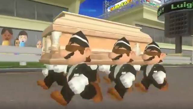 El meme de los enterradores no puede llegar más lejos: carrera en Mario Kart y aparecen así...