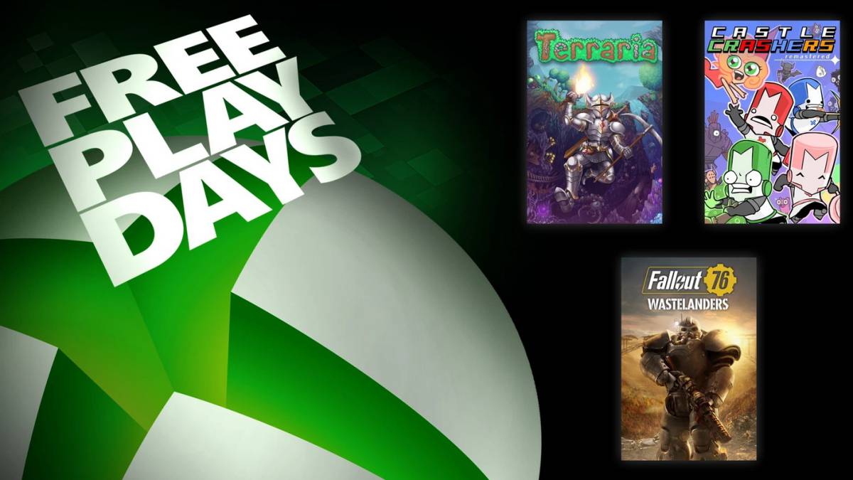 Campanilla Arrugas Hacer un nombre Días de juego gratis en Xbox: Castle Crashers Remastered, Fallout 76 y  Terraria - MeriStation