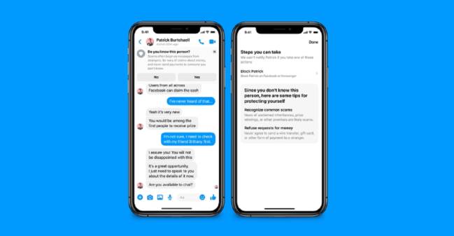 Messenger will warn if someone wants to scam us: New function